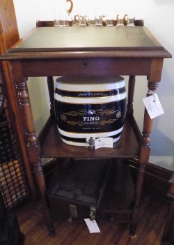 Antique stand up desk