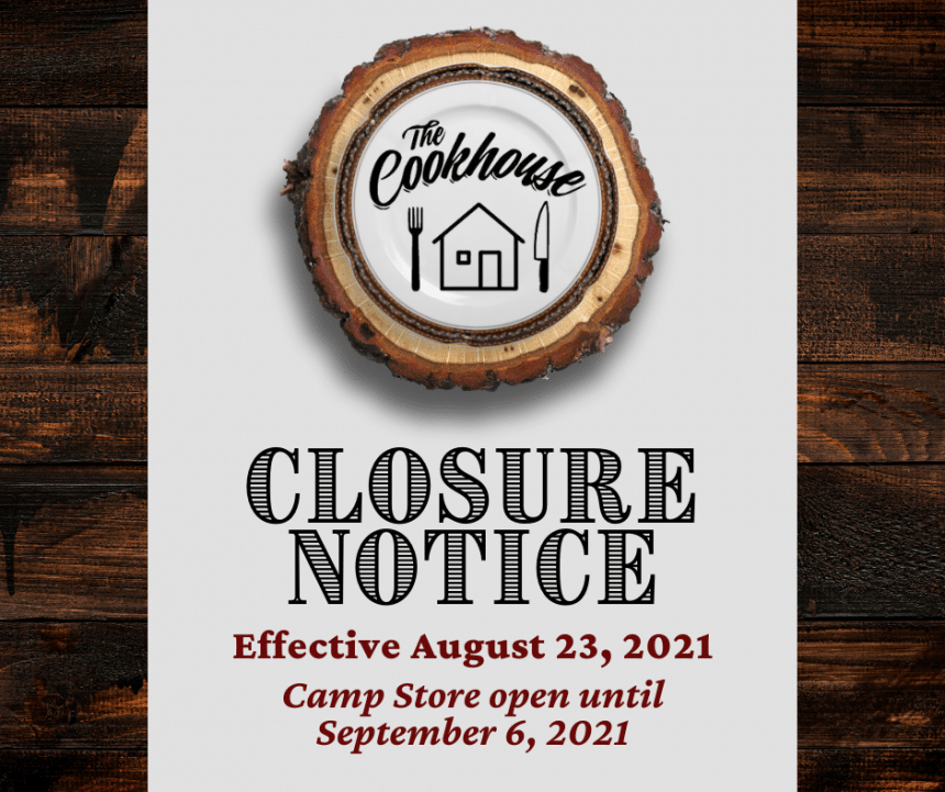 Cookhouse Closure – Haliburton Forest & Wild Life Reserve Ltd