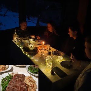 Private dinner in Wolf Observatory
