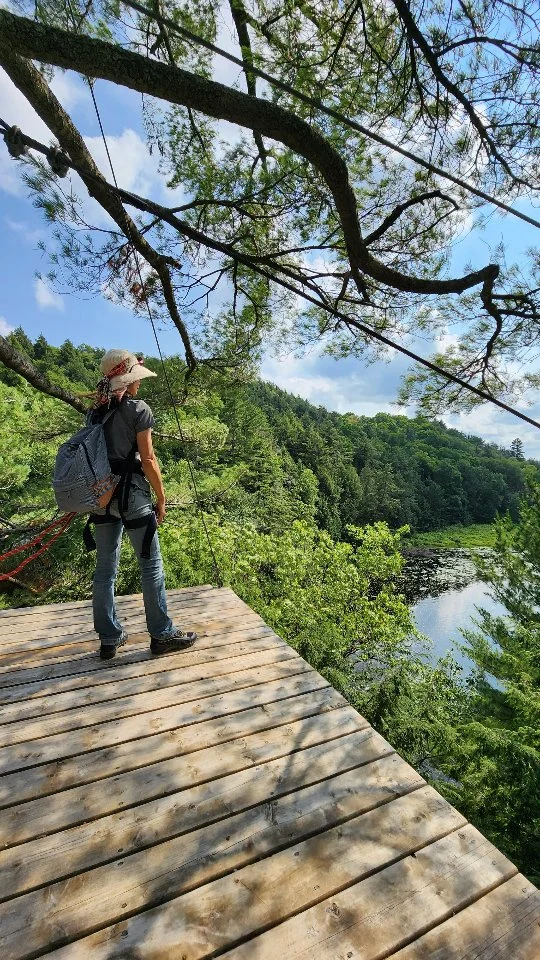Come enjoy a Canopy Tour @haliburton_forest 

Weather is looking GREAT for this week. Book your tour and come join us! Happy long weekend and the start of summer vacation!

#asmr #canopytour #haliburtonforest #myhaliburtonhighlands #comewander #discoveron #ontario #canada #boardwalk #ultimateboardwalk