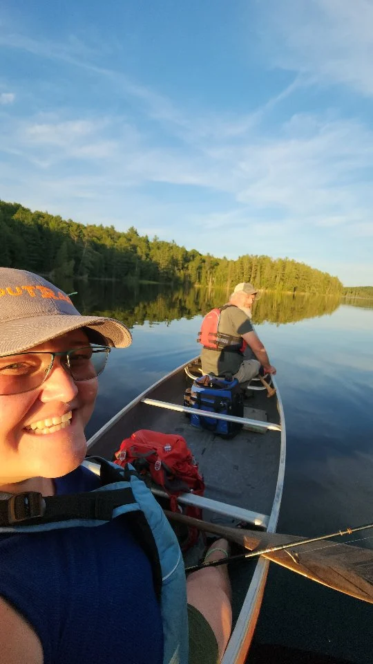Why come to @haliburton_forest?
For evenings like these! 😍

Slow sunset paddle, with some fishing, loads of wildlife, and cool/creepy plants!

The best part is we have sooooo many lakes. If you pick the right one, you are more than likely not going to see anyone else. Bliss!

#haliburtonforest #myhaliburtonhighlands #comewander #discoveron #ontario #canada #sunset #sunsetpaddle #goldenhour